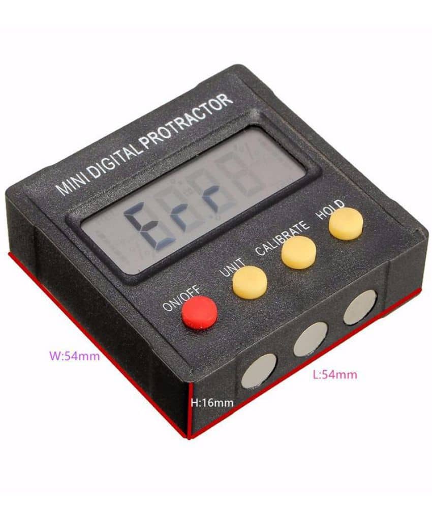 Buy 360 Degree Mini digital protractor inclinometer clinometer angle ...