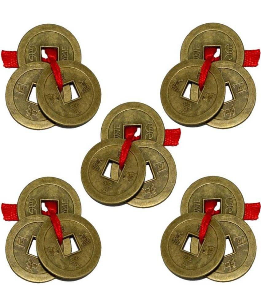 DD1Feng Shui Set Of 15 Lucky Coins For Wealth and Achievement Good Luck & Prosperity DD1Feng Shui Set Of 15 Lucky Coins For Wealth and Achievement Good Luck & Prosperity