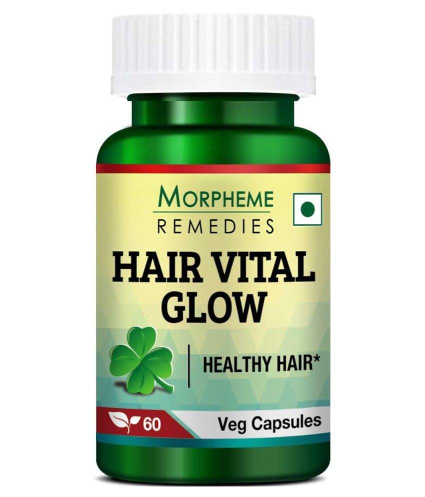 Morpheme Remedies Hair Vital Glow - For Hair Health - Capsule 60 no.s Morpheme Remedies Hair Vital Glow - For Hair Health - Capsule 60 no.s