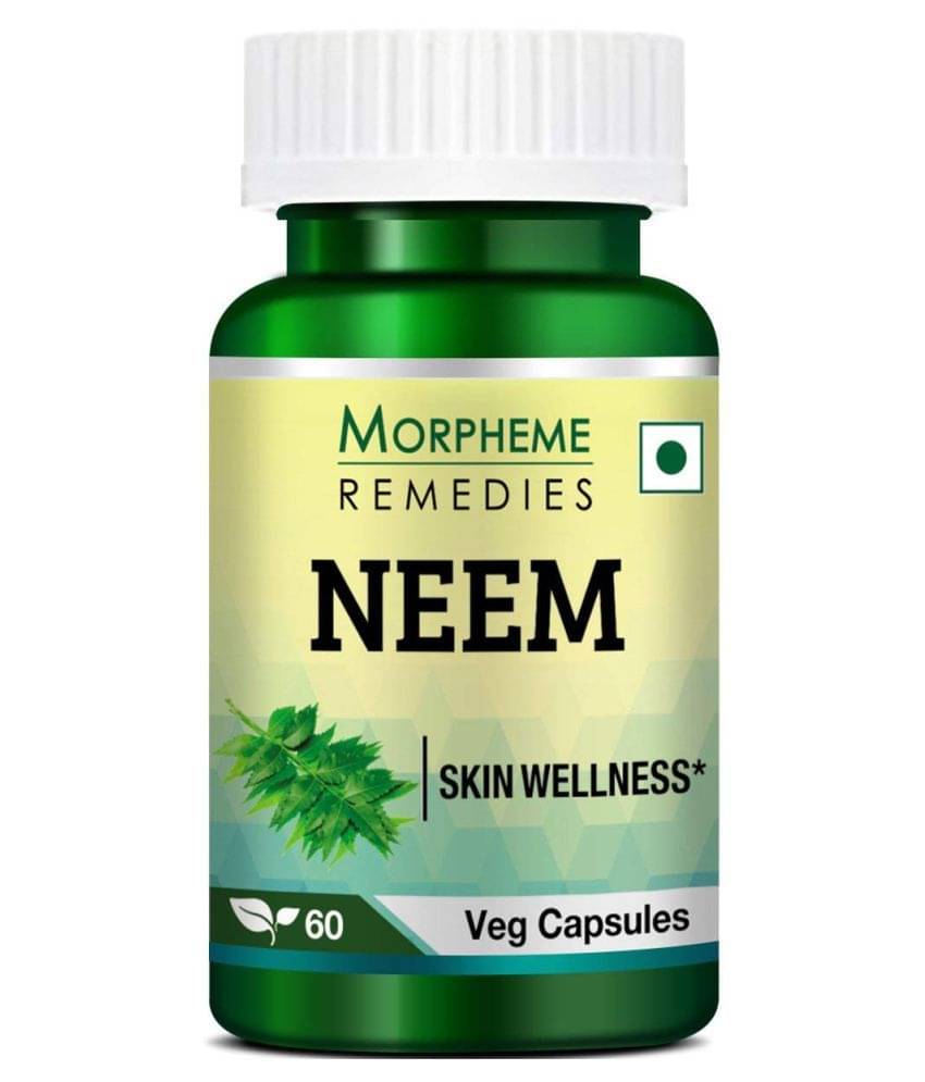Morpheme Remedies Neem 500mg Extract - Capsule 60 no.s Morpheme Remedies Neem 500mg Extract - Capsule 60 no.s