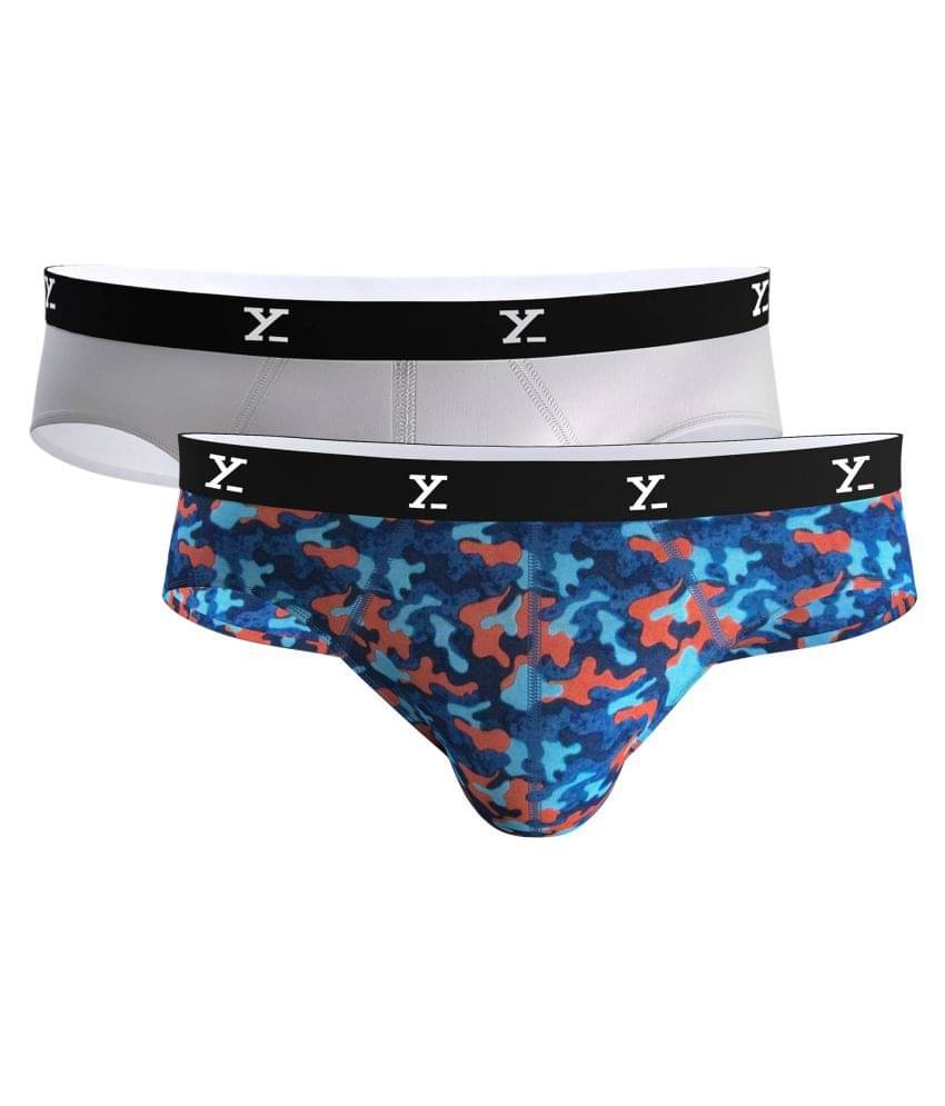     			XYXX Pack of 2 Cotton Briefs For Men's ( Multi )