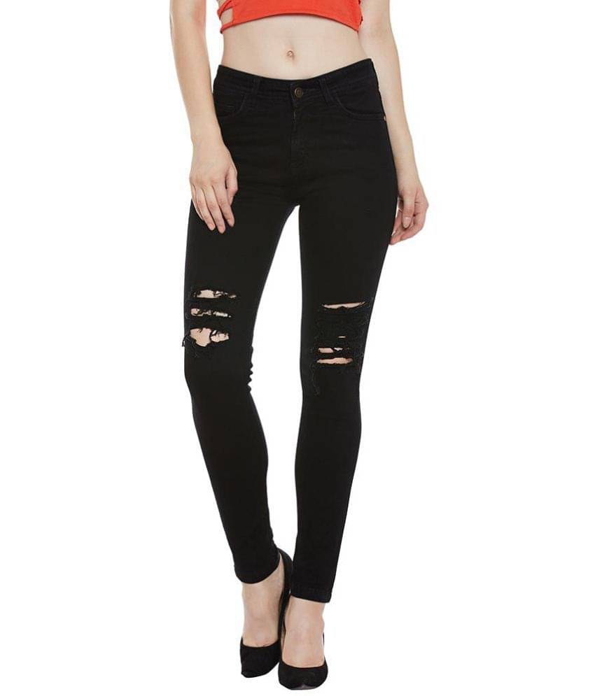     			Miss Chase Denim Jeans - Black