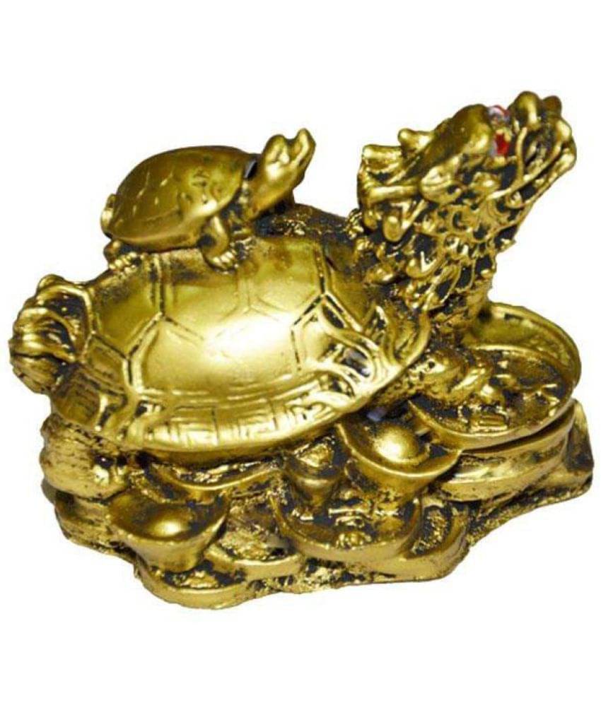     			Snaya Collection Feng Shui Dragon Tortoise With Child