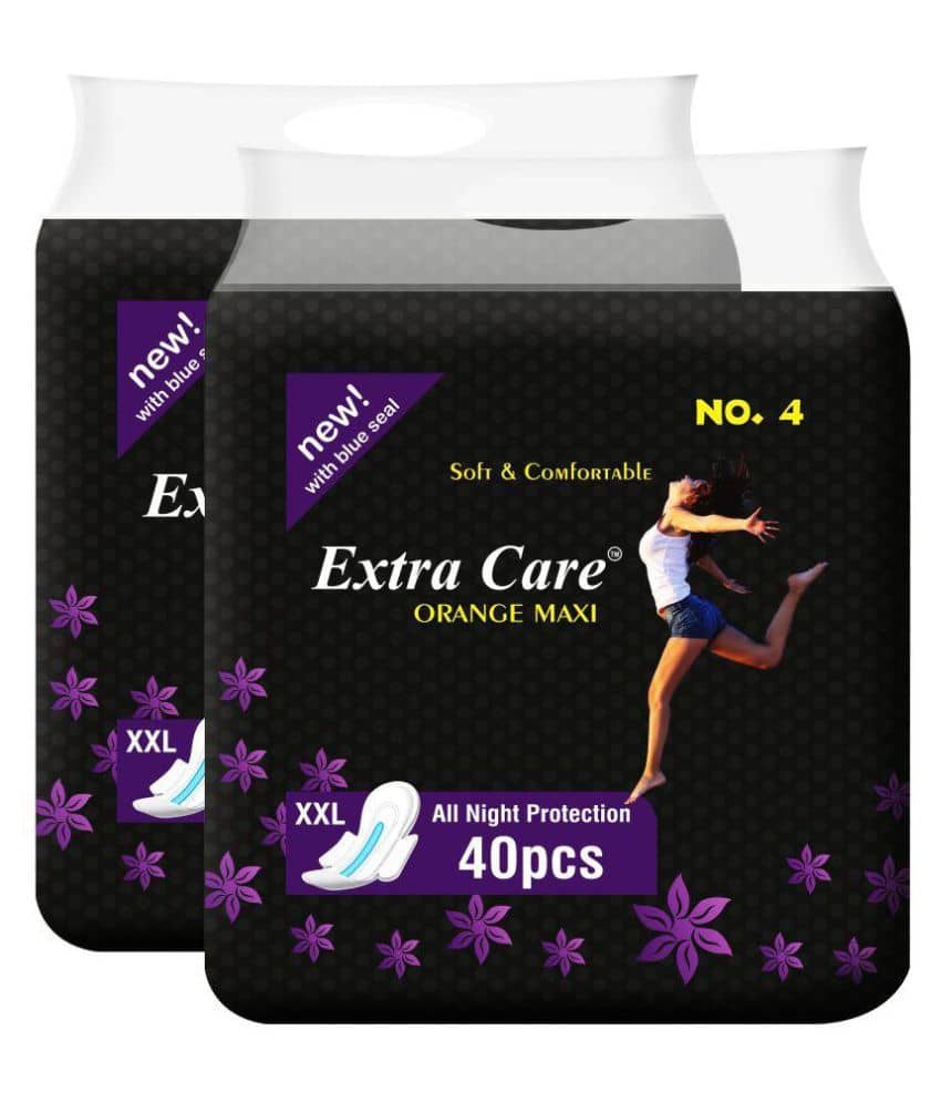 Extra Care XXL 50 Sanitary Pads Pack of 2