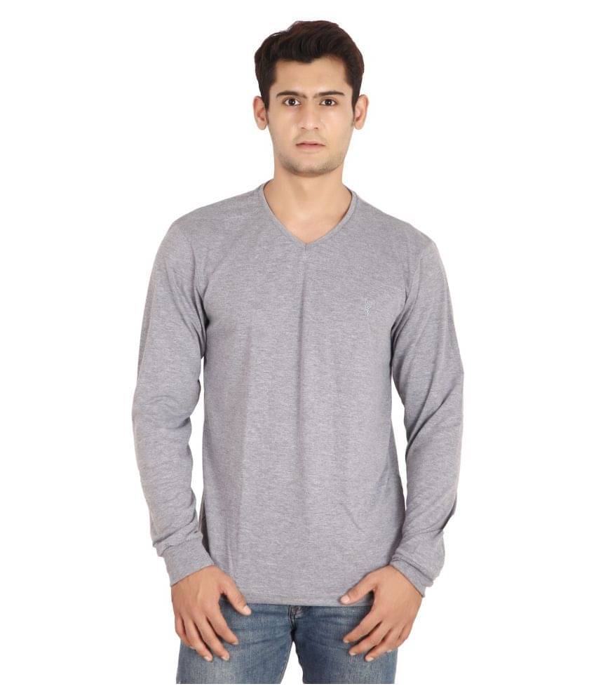 Awack Grey Full Sleeve T-Shirt Awack Grey Full Sleeve T-Shirt