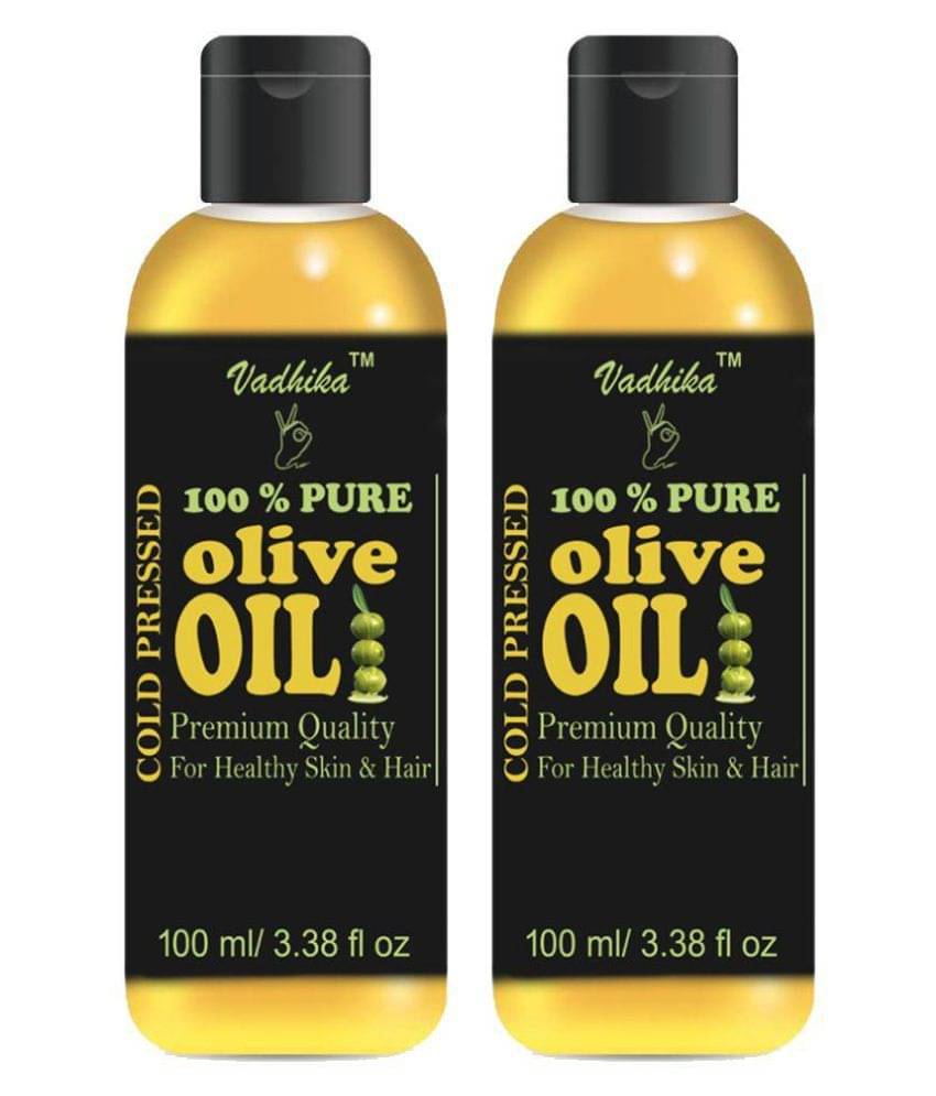 Vadhika 100 % Pure % Natural Olive oil EXTRA LIGHT 100 ml Pack of 2 Vadhika 100 % Pure % Natural Olive oil EXTRA LIGHT 100 ml Pack of 2