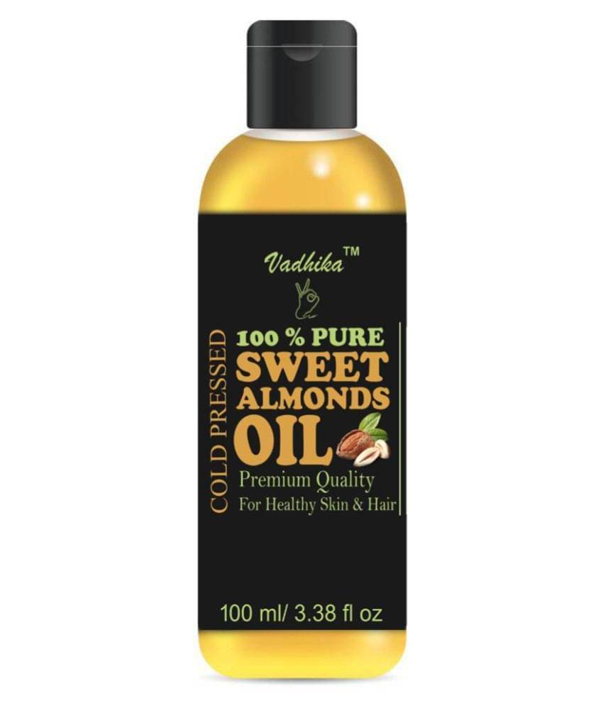 Vadhika 100 % Pure & Natural Almonds oil Sweet Almonds Oil 100 ml Vadhika 100 % Pure & Natural Almonds oil Sweet Almonds Oil 100 ml