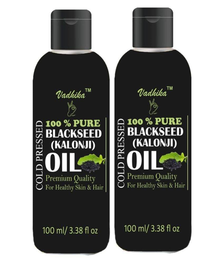     			Vadhika 100 % Organic Black seed Blackseed 100 ml Pack of 2