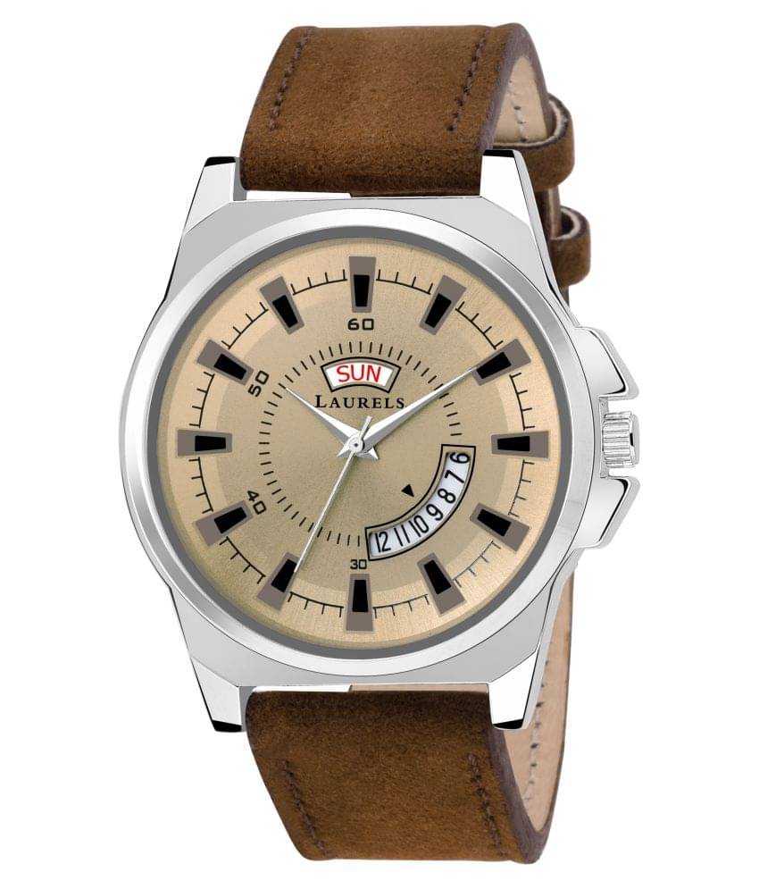     			Laurels Lwm-Nxn-II-090907 Leather Analog Men's Watch