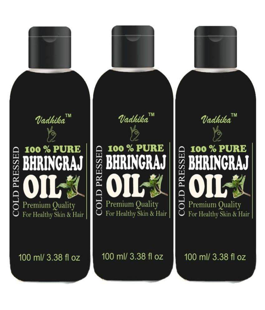     			Vadhika 100 % Pure & Natural Bhringraj Oil 300 ml Pack of 3