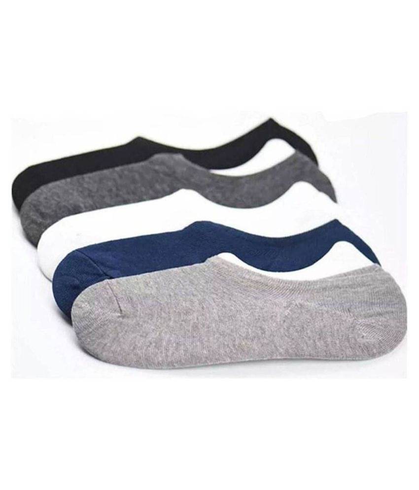     			Tahiro Multicolour Cotton No Show Socks - Pack Of 6