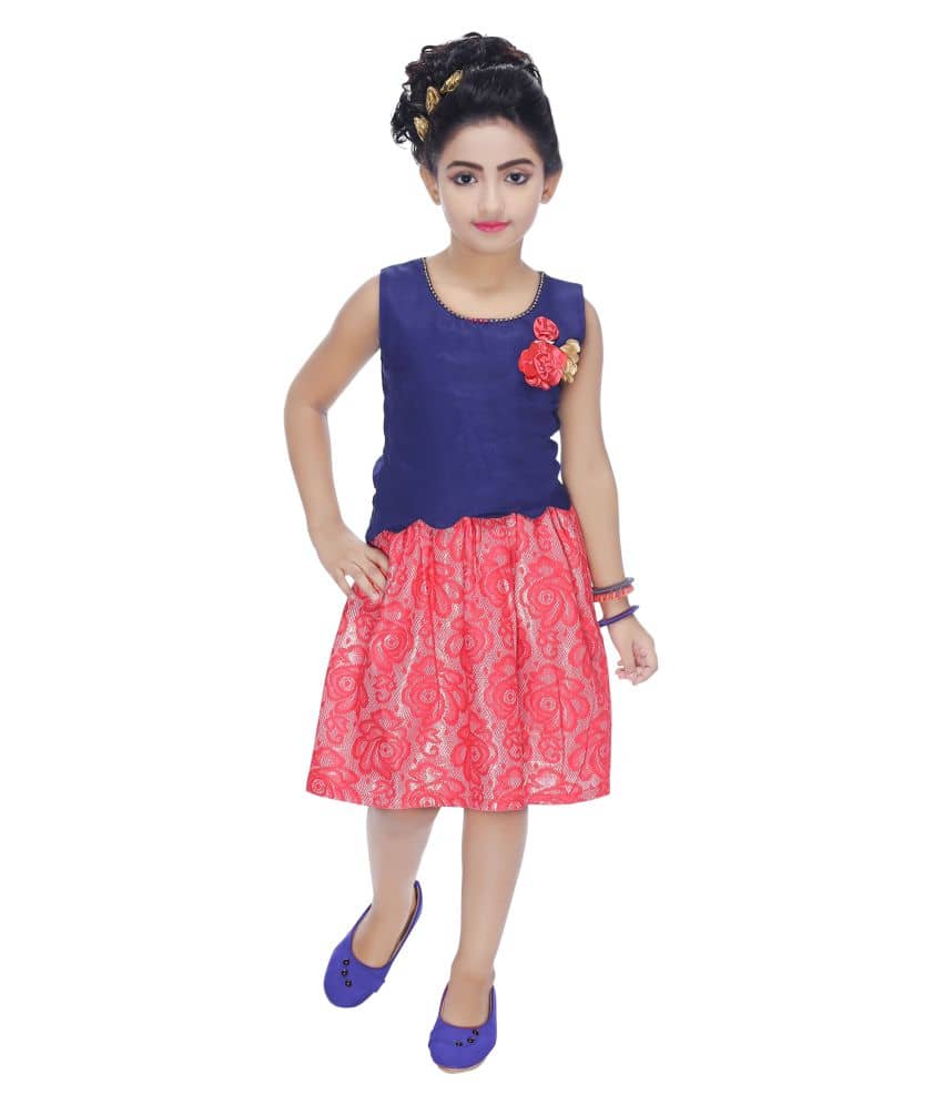 Zadmus Blended Tiered For Girls ( , Blue )