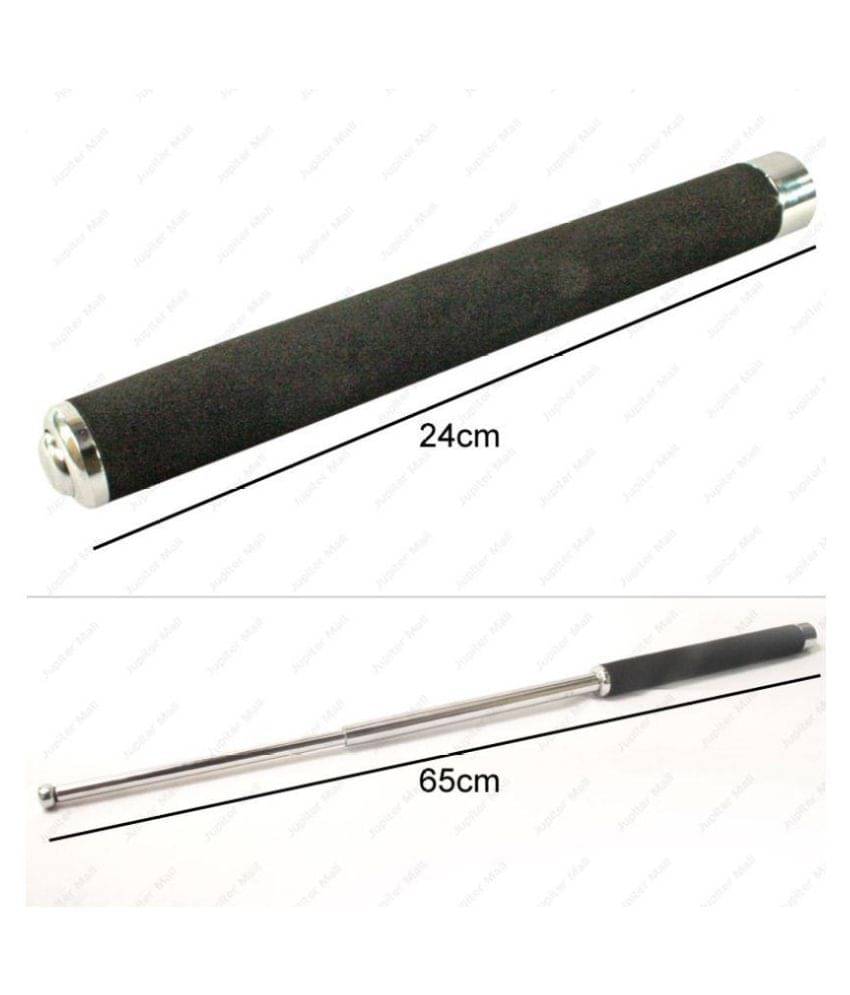 Self Defense Telescopic Iron Baton Folding Stick     			Self Defense Telescopic Iron Baton Folding Stick
