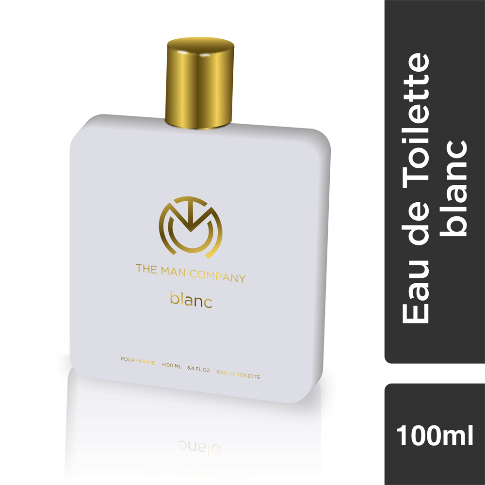 The Man Company Premium Eau De Toilette (Perfume) For Men - Blanc (100 Ml) | Made in India