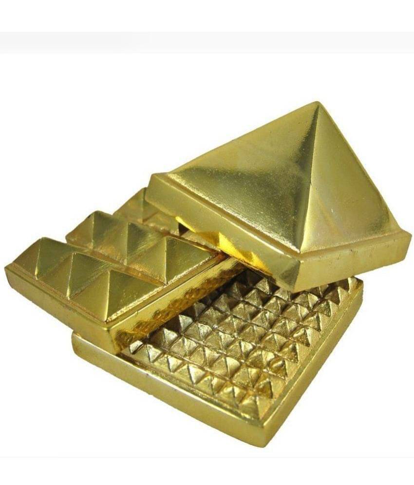     			nitin collection Brass Vastu Pyramid - Set of 3