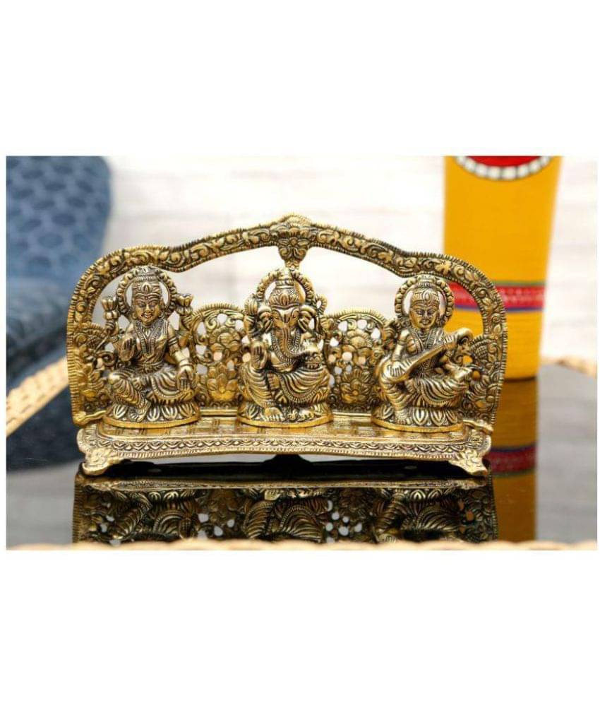     			KOLAMBAS Aluminium Ganesha Idol x cms
