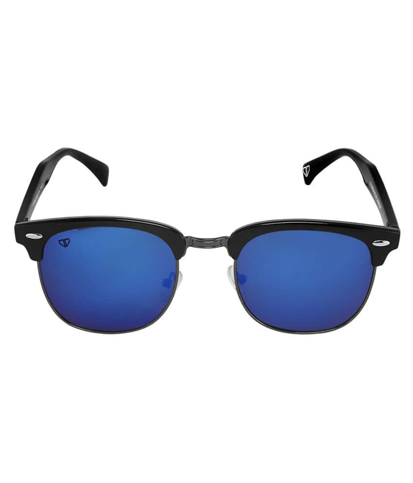 Walrus - Blue Panto Sunglasses ( WS-MCHL-030202 ) - Sunglasses | Buy online on ZillyBuy