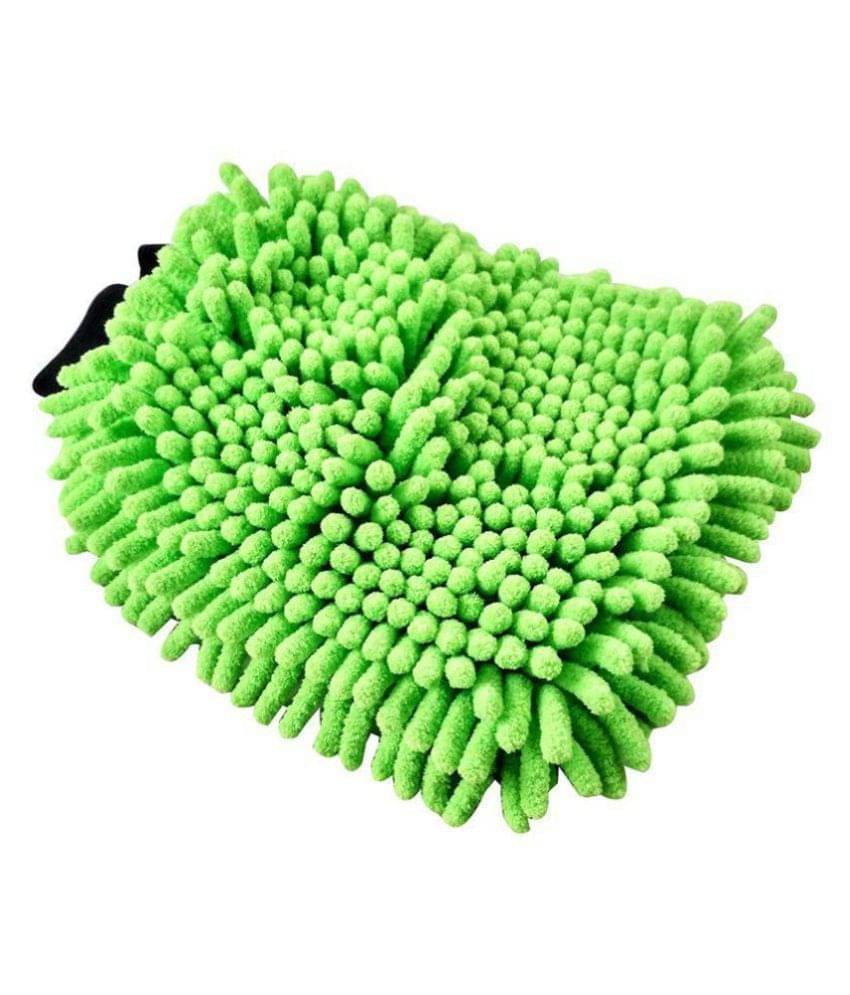     			Mockhe Premium Microfiber Cleaning Glove for Cars, Bikes, Office, Home and Kitchen- Assorted Colour