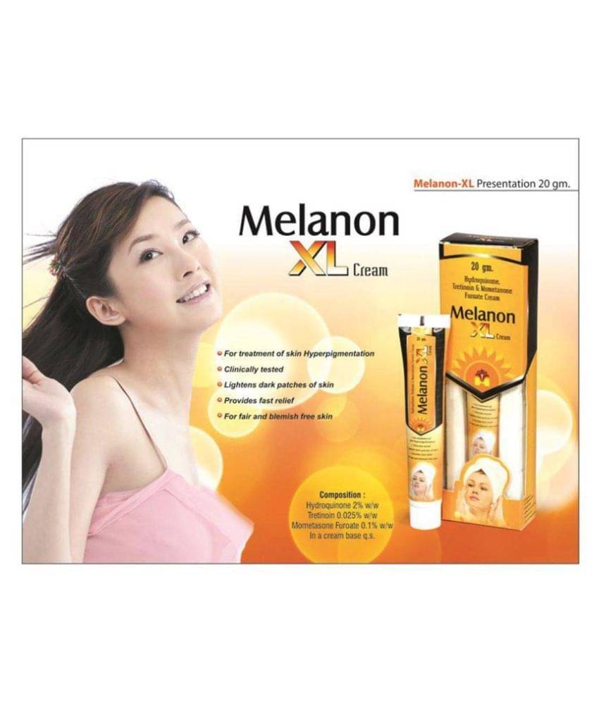Melanon Xl Cream Night Cream Remove Dark Spots 20 gm each gm Pack of 2 Melanon Xl Cream Night Cream Remove Dark Spots 20 gm each gm Pack of 2