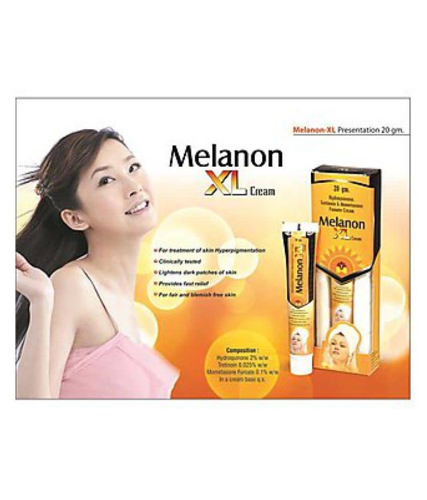 Melanon Xl Cream Night Cream Remove dark spots 20 gm each gm Pack of 3