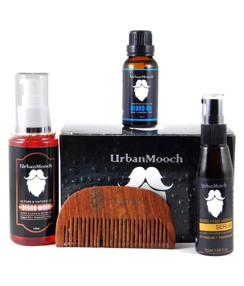 UrbanMooch Ultimate Beard Oil Growth Oil 210 gm Pack of 4 UrbanMooch Ultimate Beard Oil Growth Oil 210 gm Pack of 4