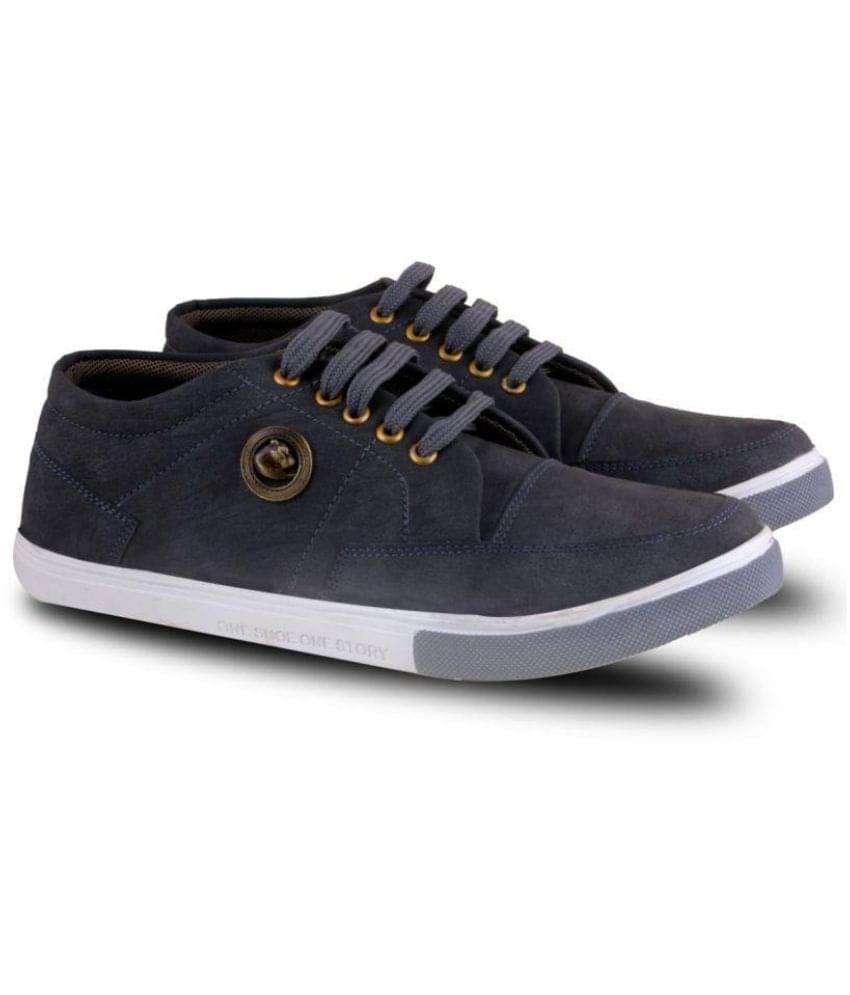     			Fabbmate Lifestyle Gray Casual Shoes
