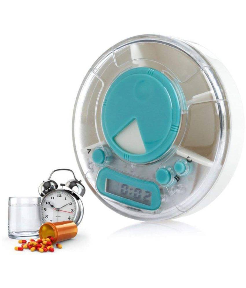 Portable Alarm Pill Storage Case By House of Quirk Timed...