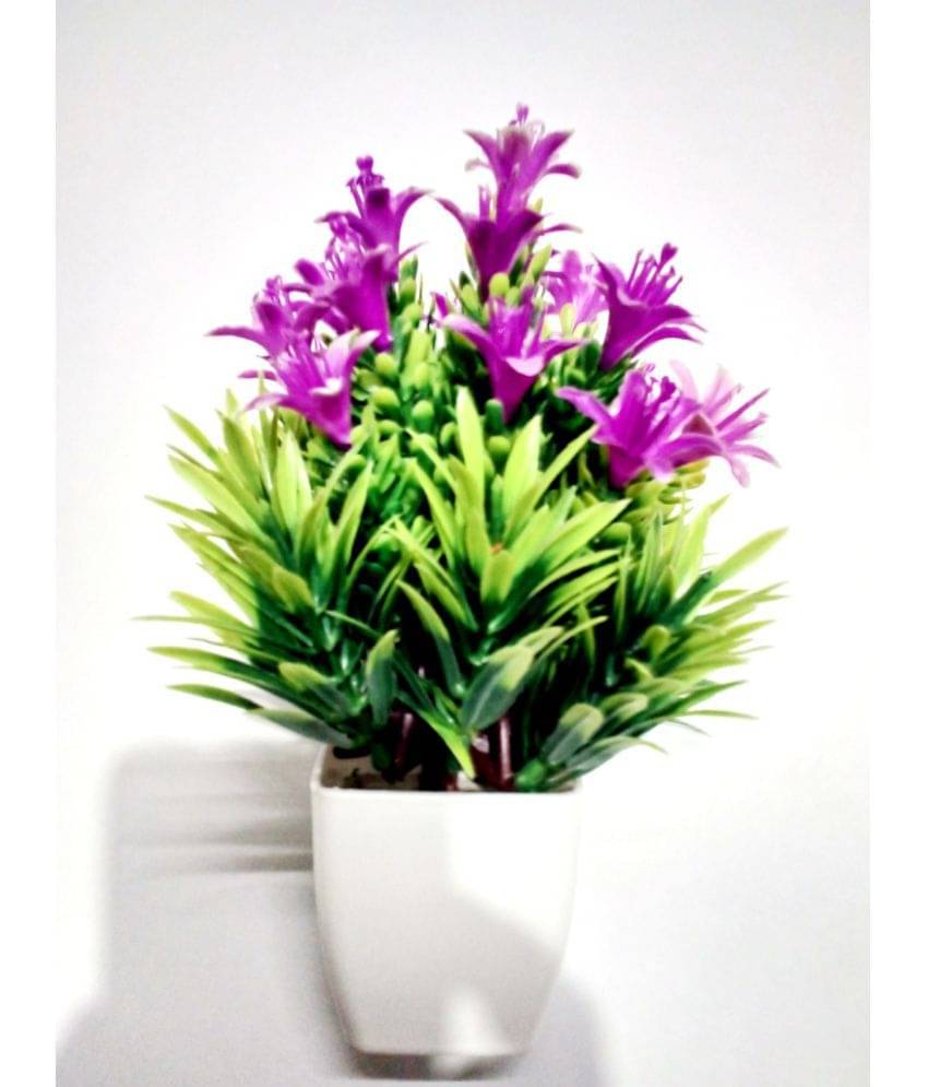Green plant indoor Wild Flower Multicolour Artificial Flowers Bunch - Pack of 1 Green plant indoor Wild Flower Multicolour Artificial Flowers Bunch - Pack of 1