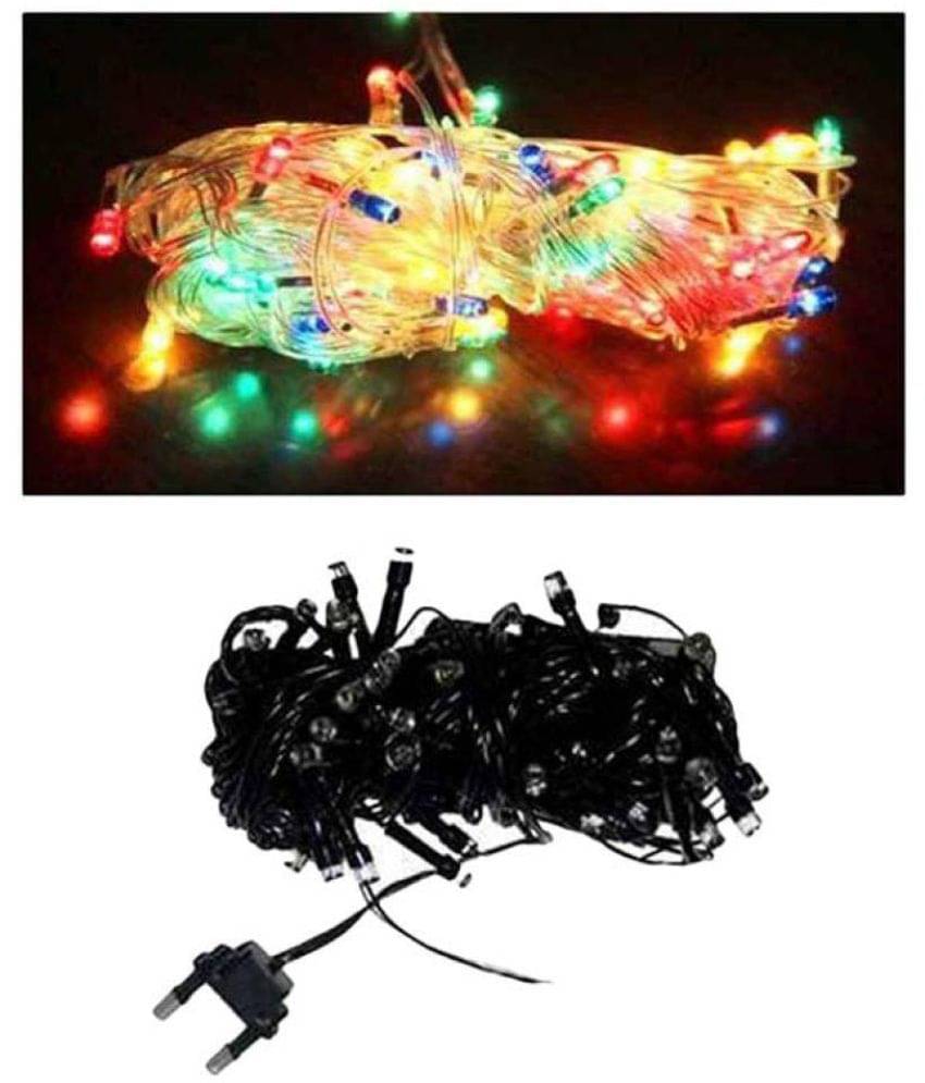 Shubh Lighting Multi LED String Light 15Mtr - Pack of 1 Shubh Lighting Multi LED String Light 15Mtr - Pack of 1