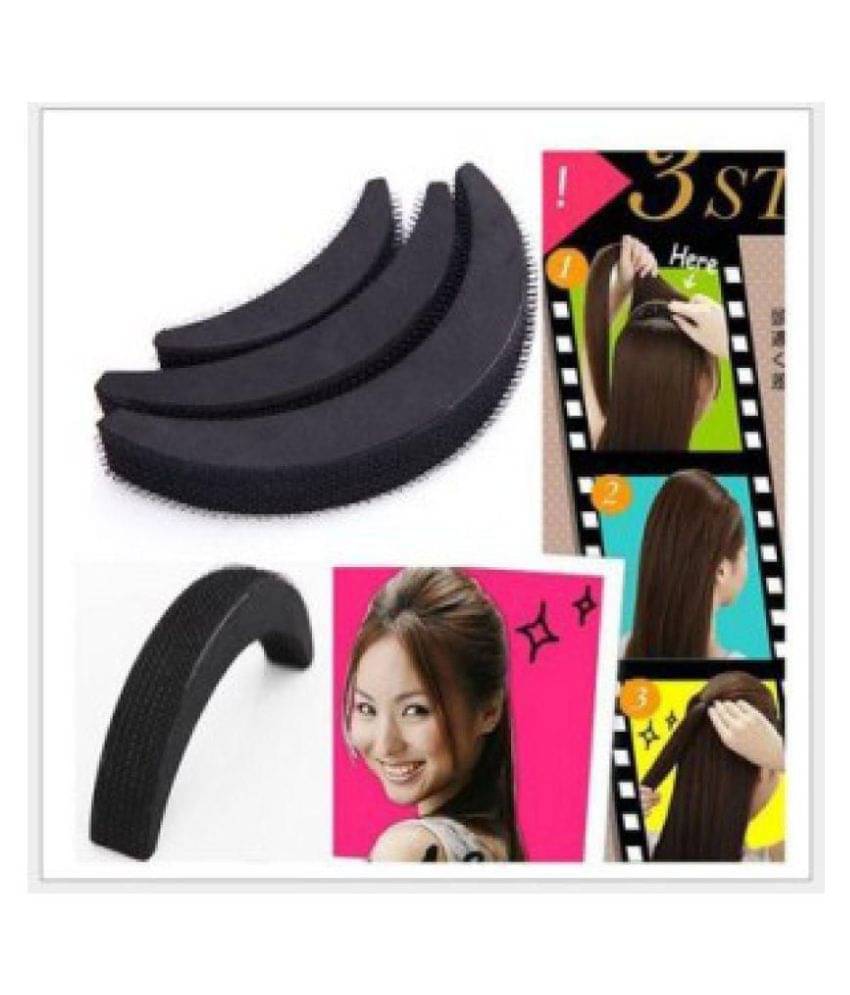     			FOK Black Casual Hair Puff