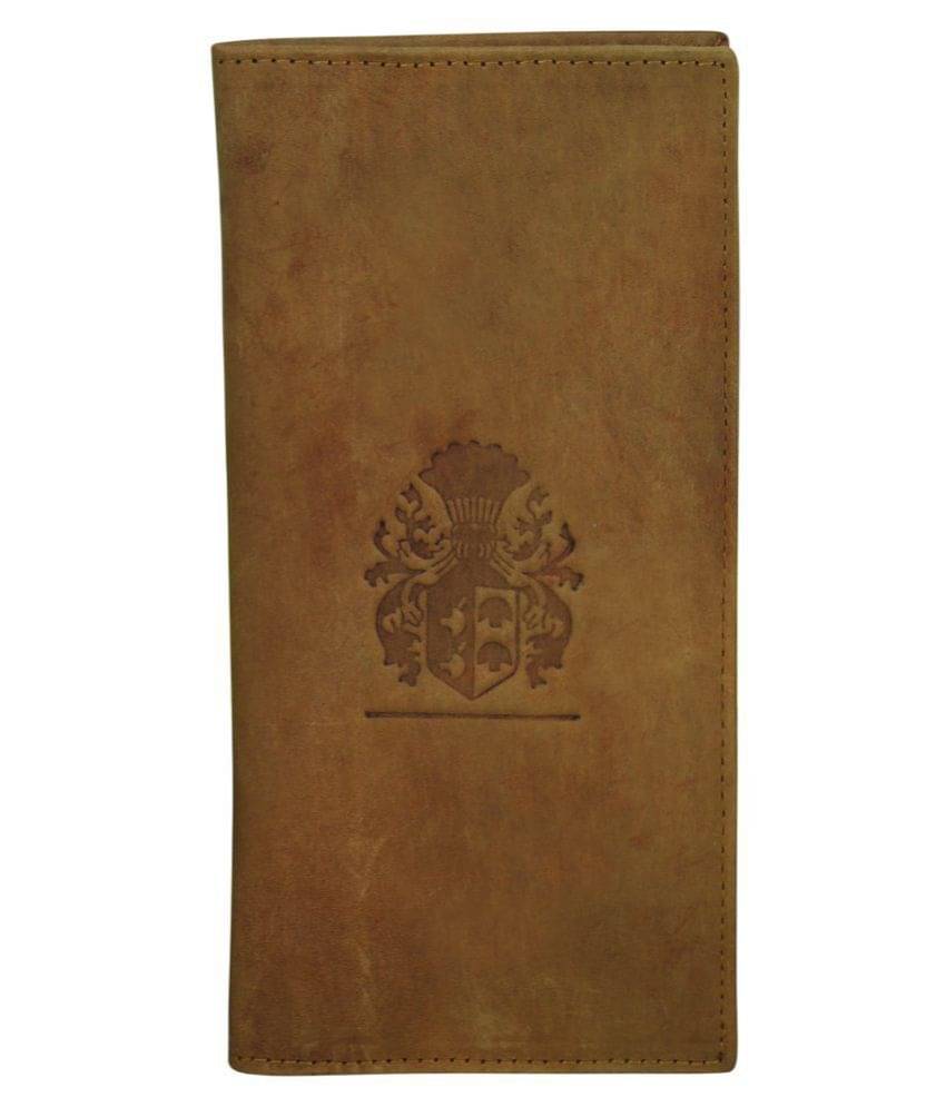     			Style 98 Bi-Fold Tan Long Card Holder