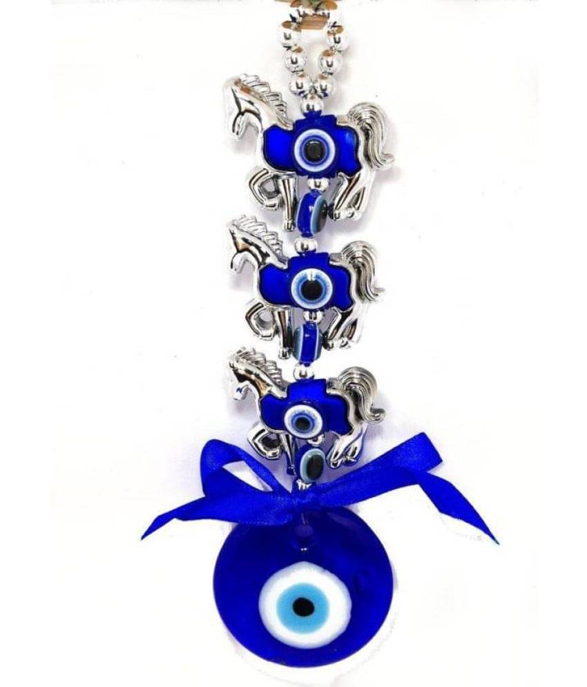     			nitin collection Wall Hanging fengshui 3 Horse Evil Eye