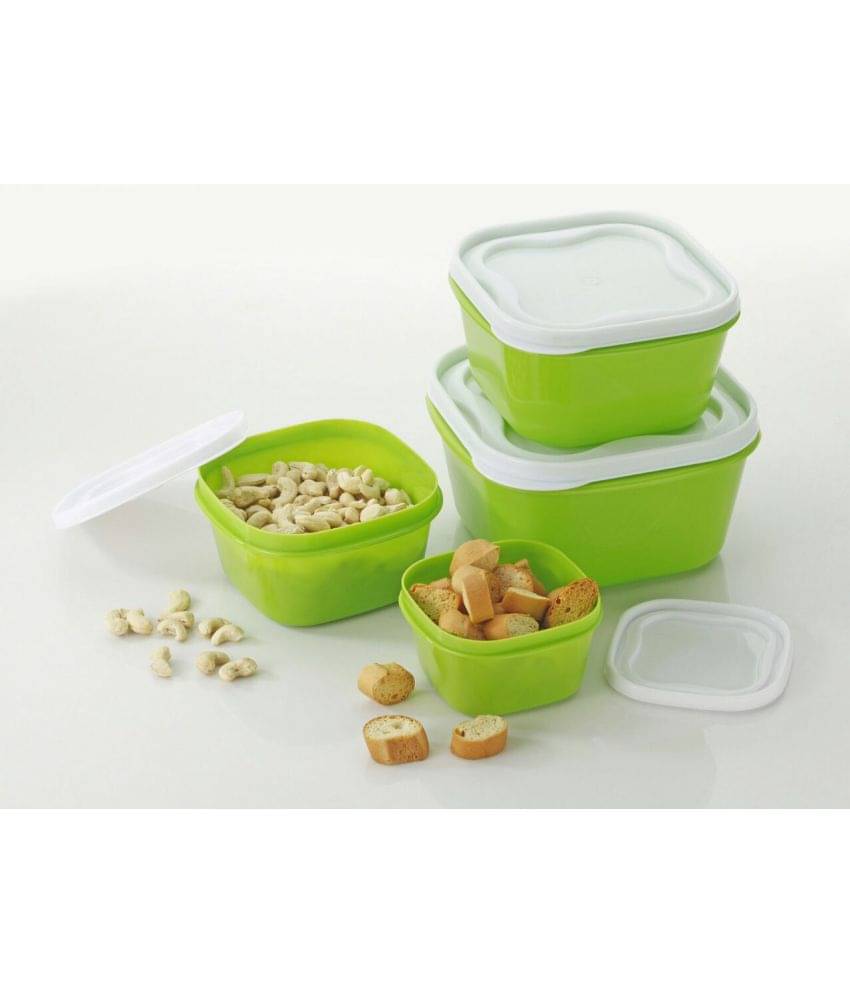 Analog kitchenware Polyproplene Food Container Set of 4 Analog kitchenware Polyproplene Food Container Set of 4