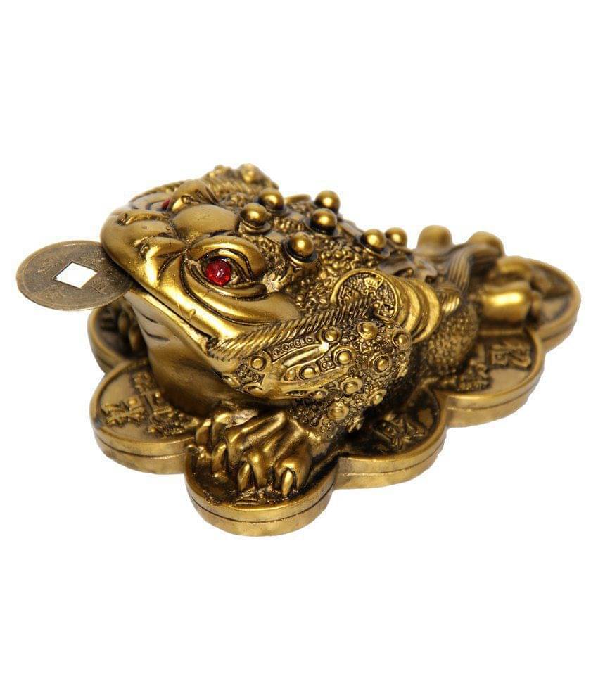     			King & Queen Three Legged Frog With Coin For Wealth & Happiness