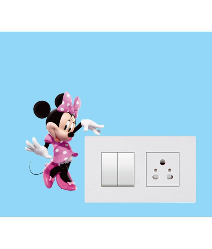     			Sticker Studio mine mouse PVC Switch Board Sticker - Pack of 1