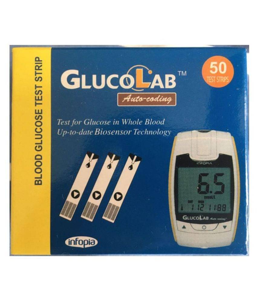     			Glucolab Gluco Lab Test 50 Strips
