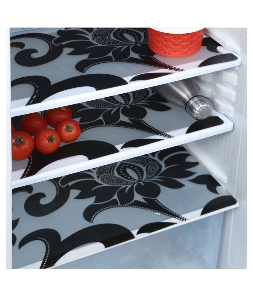 E-Retailer - Multicolor PVC Fridge Mats (Pack of 6) E-Retailer - Multicolor PVC Fridge Mats (Pack of 6)