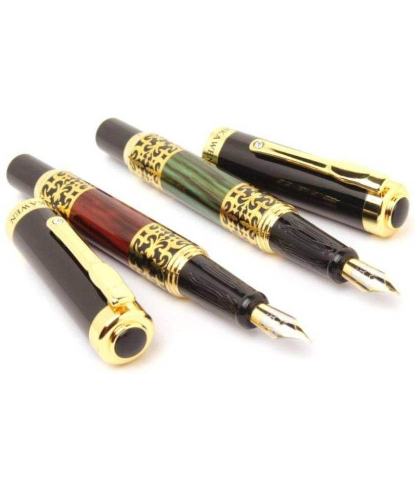     			Srpc - Multicolor Medium Line Fountain Pen (Pack of 2)