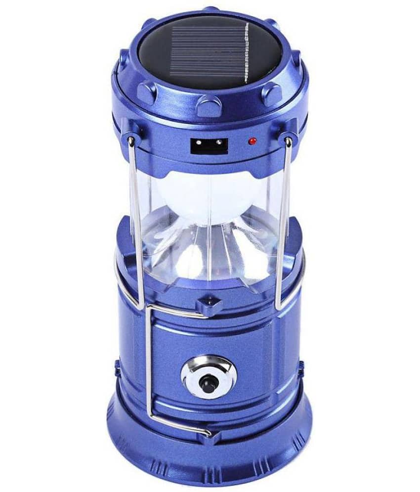 Premium Quality 2 Light Ways 6LED Led Light Lantern USB Output for Mobile Charging Point Portable Solar Charger Lantern Outdoor Emergency Camping Light Rechargeable Night Light Travel Camping - Sports and Fitness Equipment | Buy online on ZillyBuy