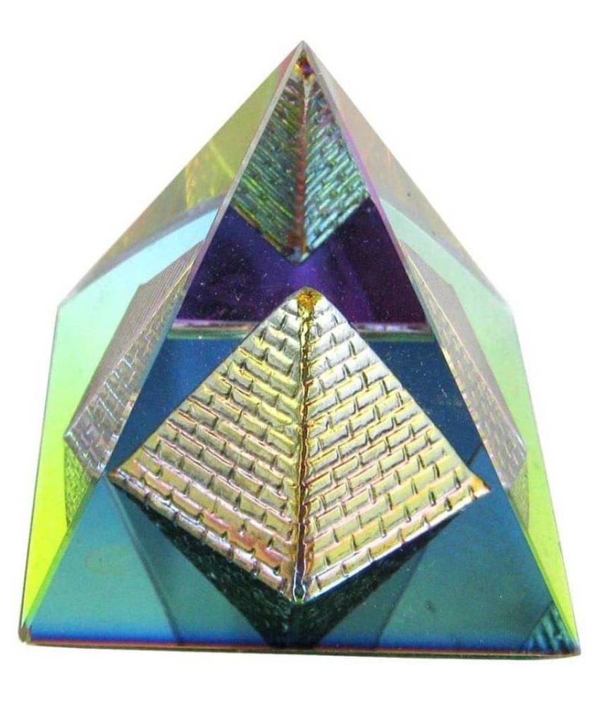     			DD1  feng shui crystal pyramid for positive energy