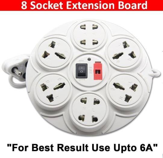 Mr. Germany 8 Socket With Fuse & Master Switch Mr. Germany 8 Socket With Fuse & Master Switch