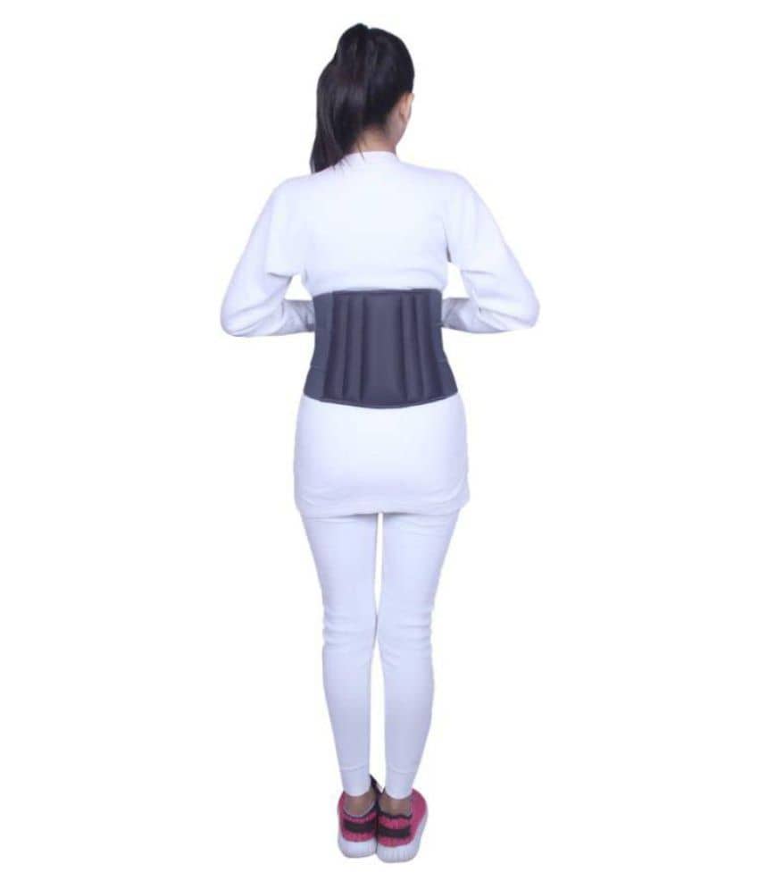 Hiakan International Lumbo Sacral (L.S.) Belt Mild Lower Back Pain Grey M