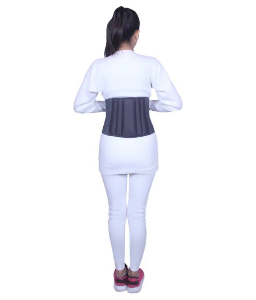 Hiakan International Lumbo Sacral (L.S.) Belt Mild Lower Back Pain Grey S