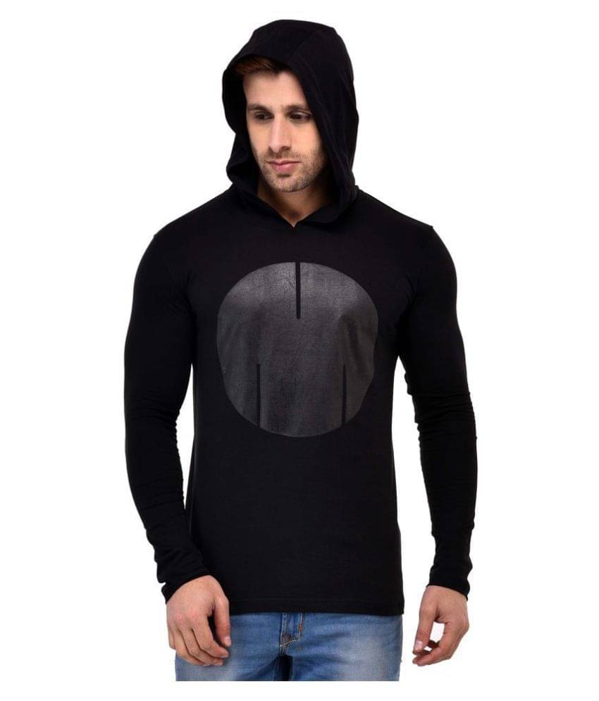     			GESPO Black Full Sleeve T-Shirt Pack of 1