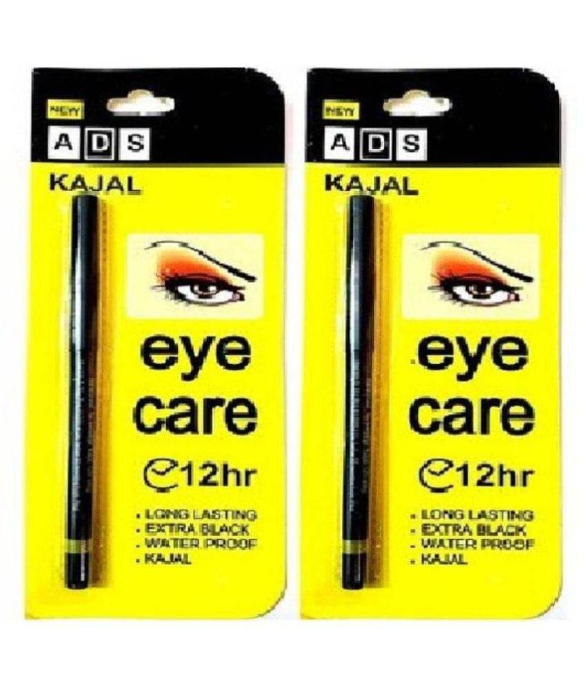     			ADS Kajal Pencil BLACK 20 gm Pack of 2