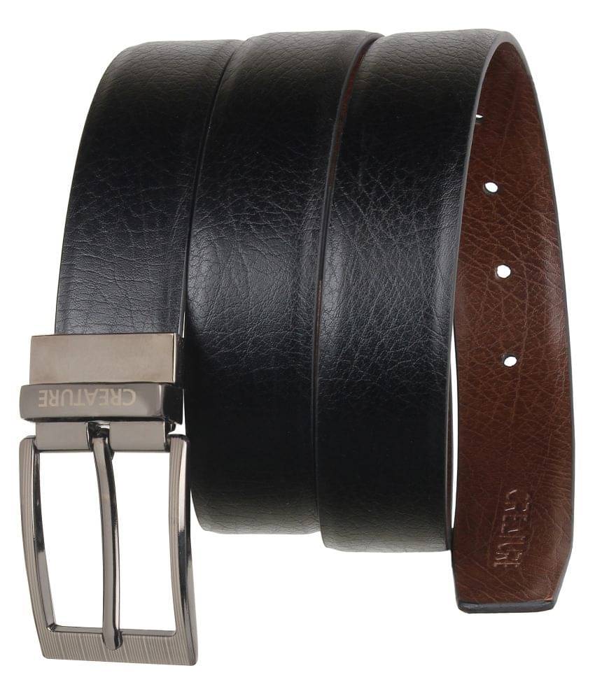 Creature - Black PU Men's Formal Belt ( Pack of 1 ) Creature - Black PU Men's Formal Belt ( Pack of 1 )