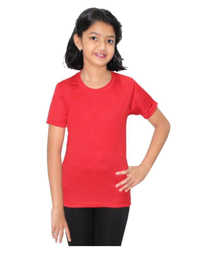     			Goodluck Girls Short Sleeve Swim T-Shirt