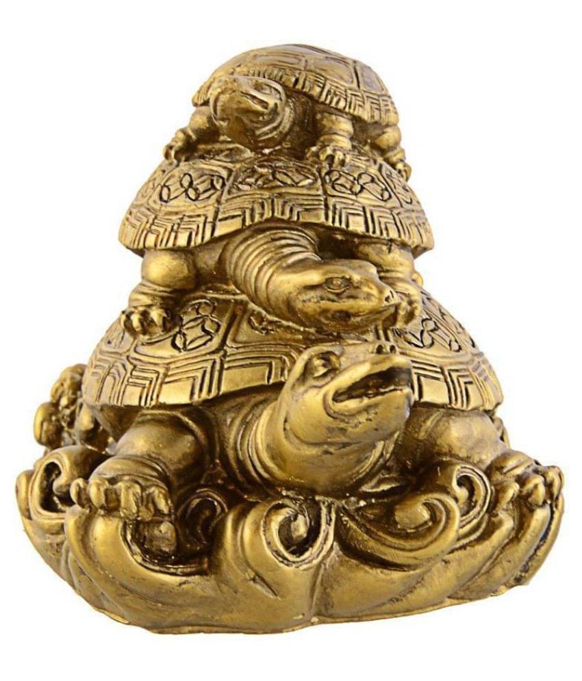     			DD1  Fengshui 3 Tier Tortoise for Longevity, Love & Harmony of Family