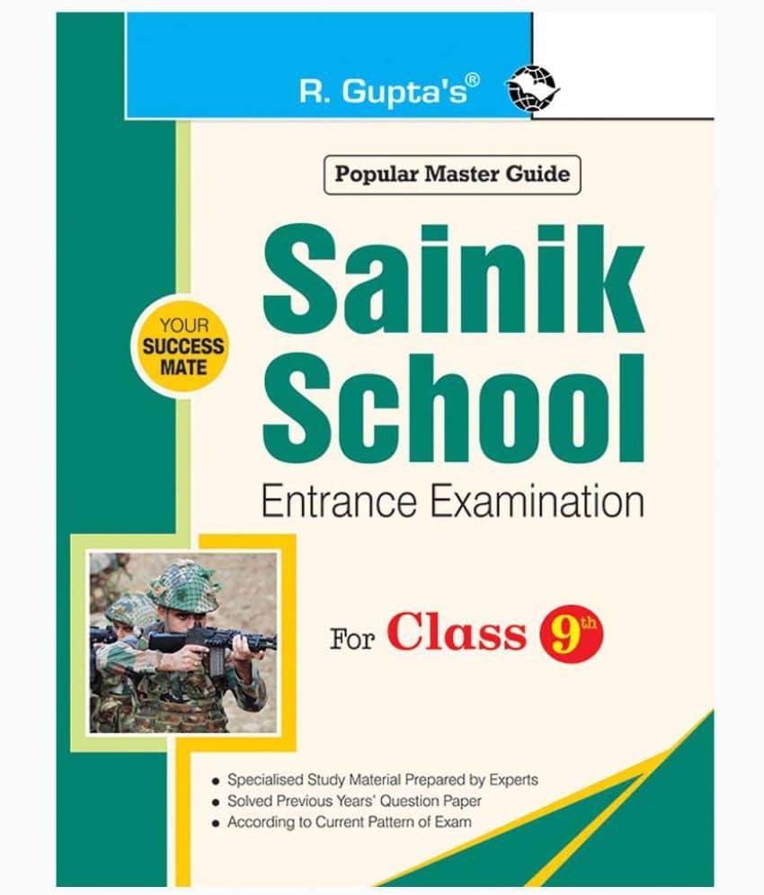 Sainik School Entrance Exam Guide for (9th) Class IX - Stationery | Buy online on ZillyBuy