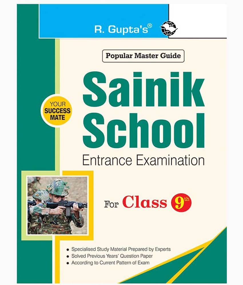 Sainik School Entrance Exam Guide for (9th) Class IX - Stationery | Buy online on ZillyBuy